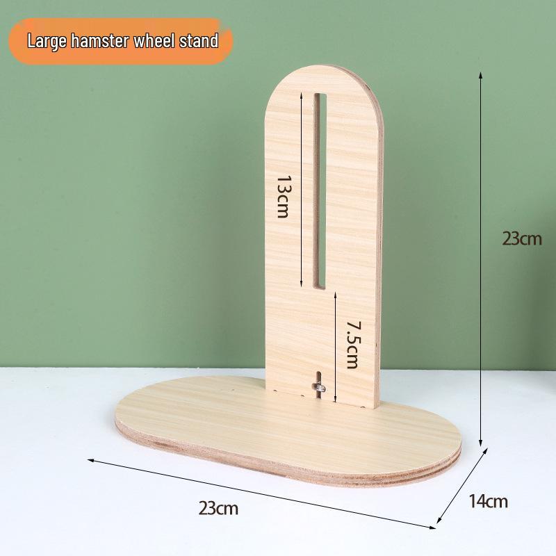 Luxury Solid Wood Hamster Villa with Pet Stairs and Sleeping Nest