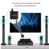 DAC SPDIF Coaxial RCA ARC Audio Adapter Digital To Analog Audio Converter  For TV Monitor