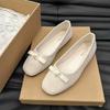 Fashion Bowknot Women Mary Jane Shoes  New Designer Flats Retro Style Ladies Comfort Slip-on Soft Sole Ballerina Shoes