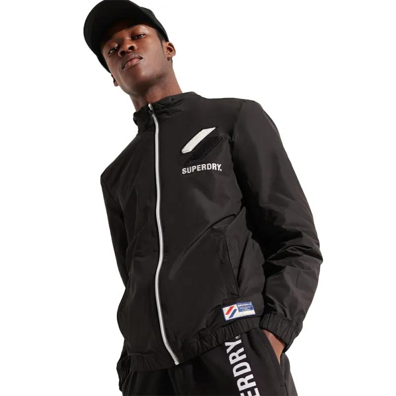 Superdry Schwarz Jacke Track - Bild 2