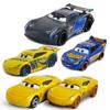 Detailliertes Cars 3 Champion Mcqueen Black Storm Jackson 51 Legierungsmodell für Kinder
