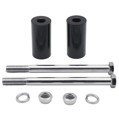 Motorcycle 2" Rise Handlebar Risers for Harley Davidson Sportster Models Softail and Dyna Models (Black)