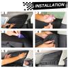 Trunk Rear Window Side Storage Bag Organizer Fit For Doge Journey 2011-2020 Stowing Tidying Car Acdcessories