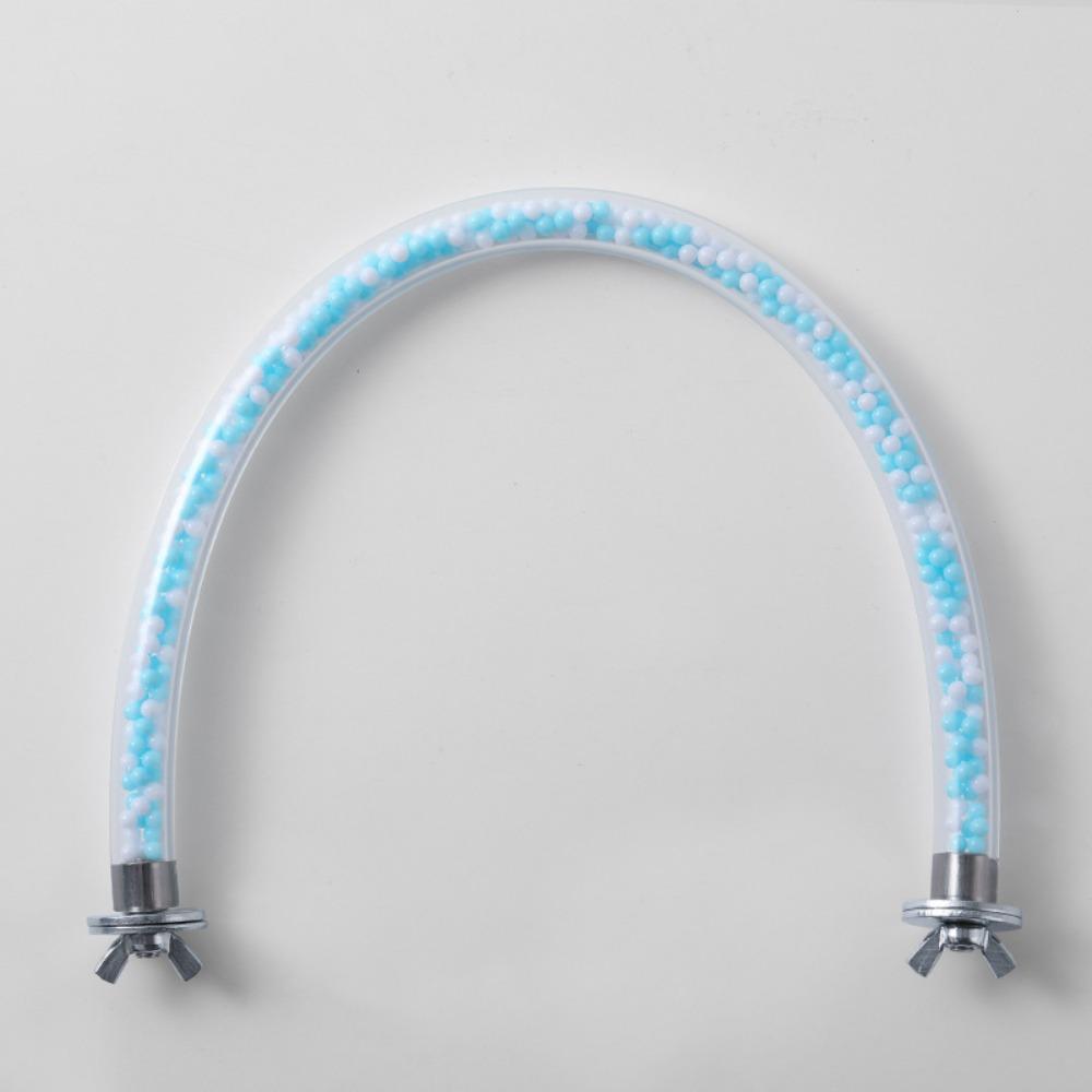 

Устойчивая декоративная подставка-жердочка для птиц, пластиковая жердочка для птиц, шест, кронштейн для лазания птиц, волнистый попугайчик S синий