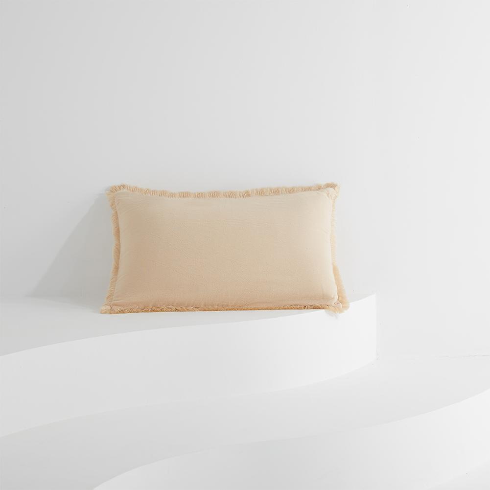 1PC Nuan Series Solid Cotton Cushion Cover Sofa Bed Pillowcases Living Room Bedroom Home Decoration