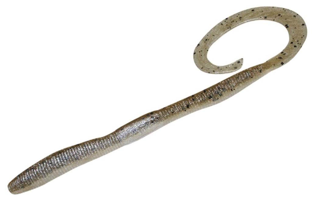 Jackall Soft Lure Flick Curly 3.8 Inches Green Pumpkin Light Pearl (0773)