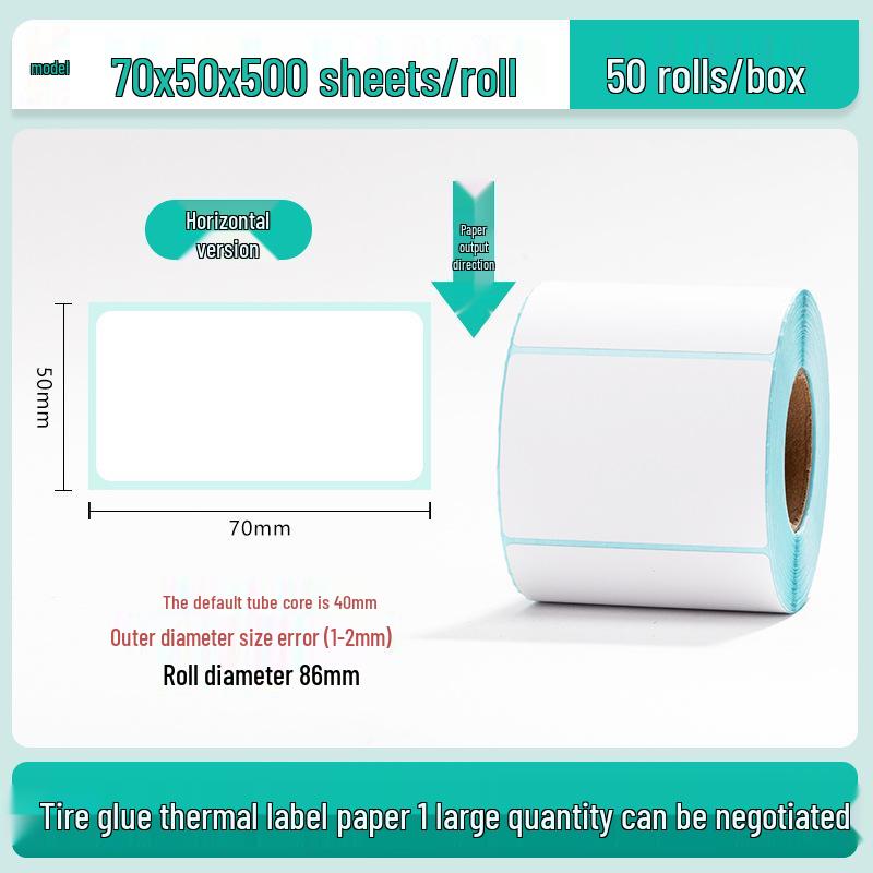 100x150 Self-Adhesive Thermal Paper Labels for Logistics