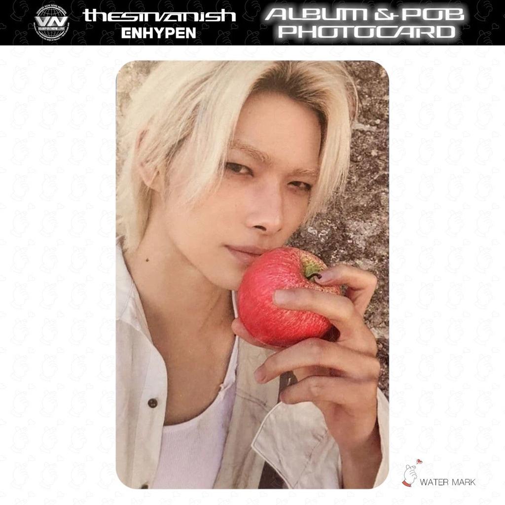 VORBESTELLUNG ENHYPEN THE SIN VANISH ALBUM Fotokarte Japan POB Glücksziehung OFFIZIELL FORBIDDEN AFTERLIGHT STORM FUGITIVES