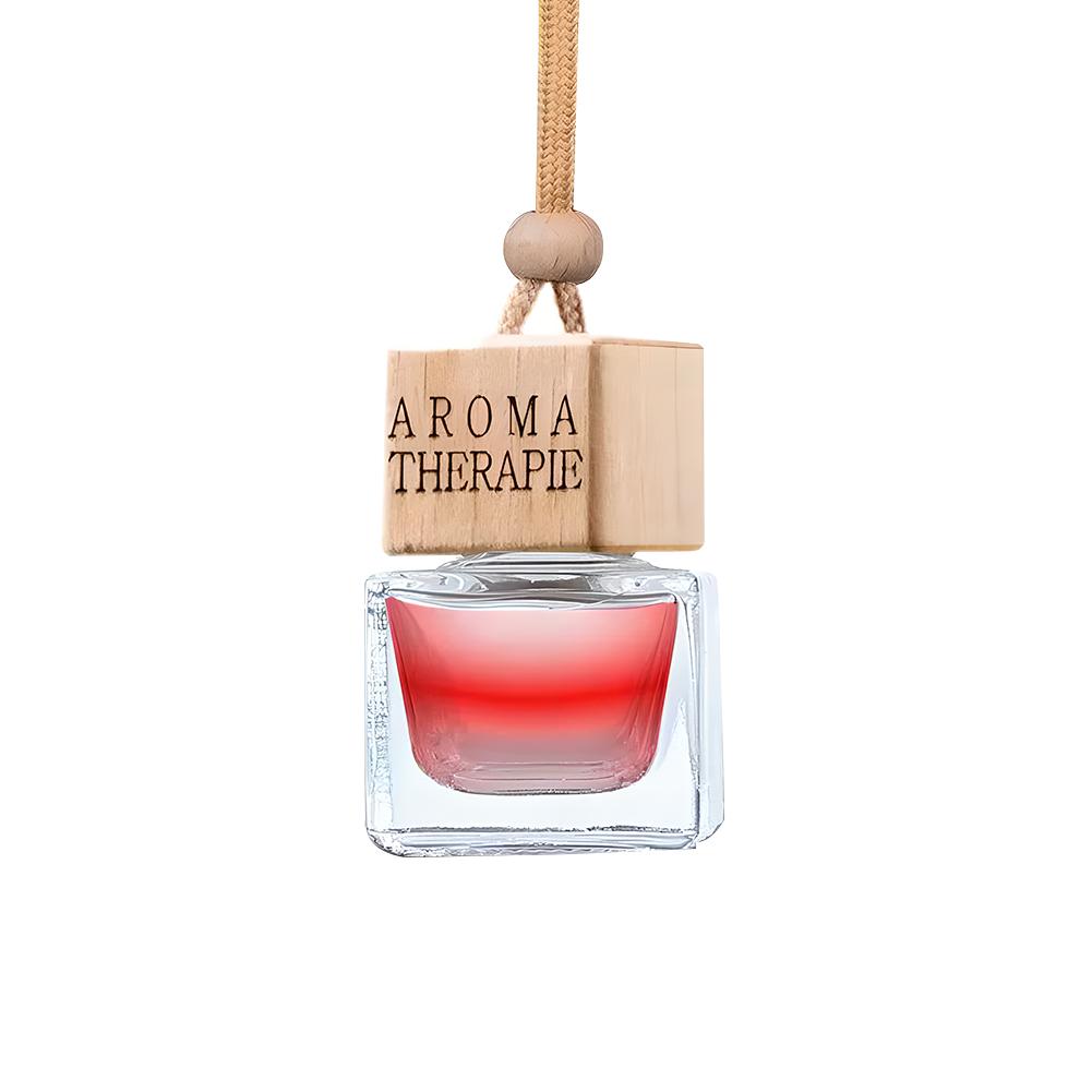 Auto Aromatherapy Fragrance Pendent Bottle Perfume Diffuser Automotive Decoration Car Hanging Glass Bottle Empty Perfume