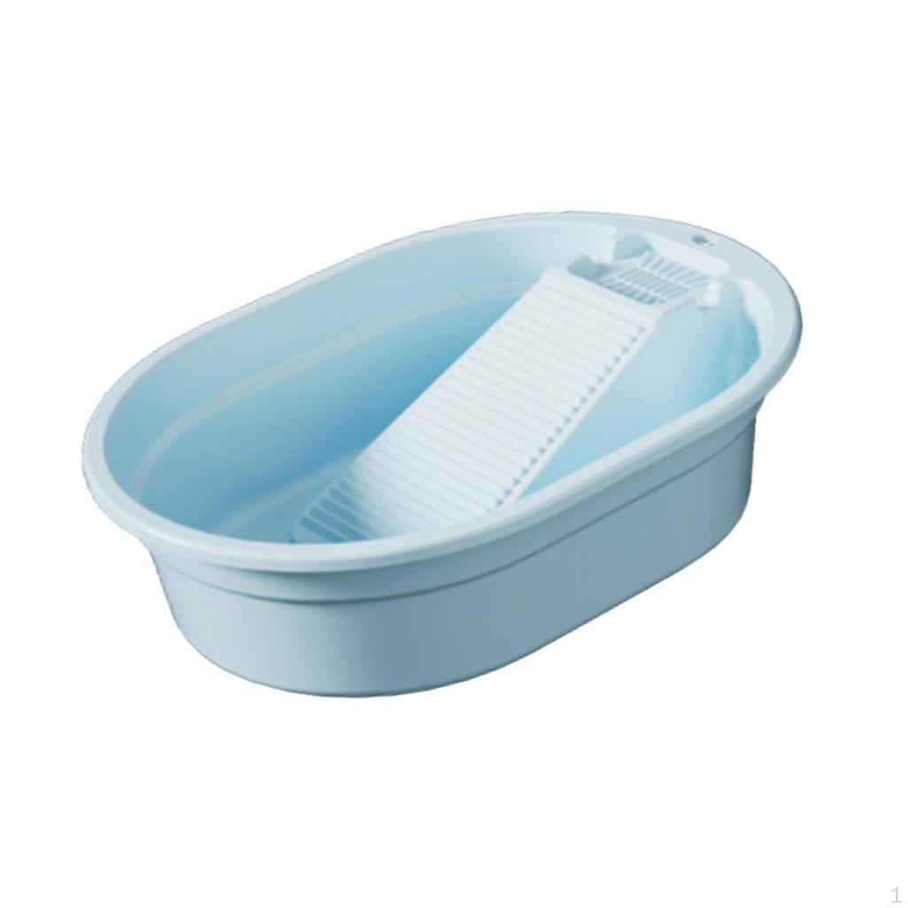 Lavabo de Lavandería, Práctico y Multifuncional, Portátil, Tabla de Lavar para Dormitorio, Lavado a Mano