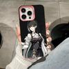 Wuthering Waves Baizhi Phone Case for iPhone 17 16 15 14 13 12 11 X XR XS Air Pro Max Plus Pink Colorful Silver Cover