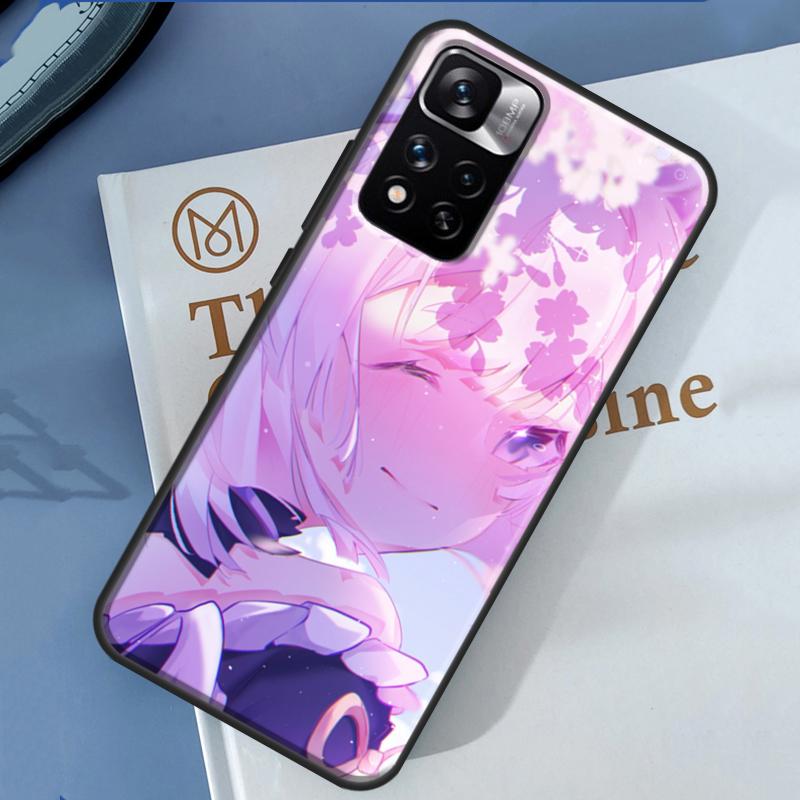 Genshin Impact Sangonomiya Kokomi Hülle Für Xiaomi Redmi 13C 10C 12C 14C Redmi Note 14 13 Pro 12 11 9 10 9S 10S 11S 12S Cover