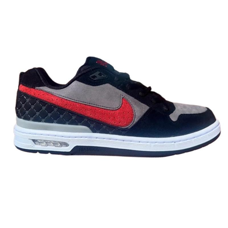 Nike Paul Rodriguez Zoom Air Low Bred Men Sneakers Black Medium-Grey University-Red IM7147-001