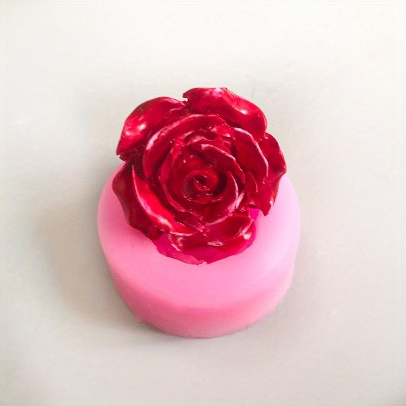 Silicone 3D Mold for DIY Crafts - Rose Flower Design, Ideal for Soap Making Crafting Decorative Crafts Durable Silicone Mold, Silicone Craft Molds