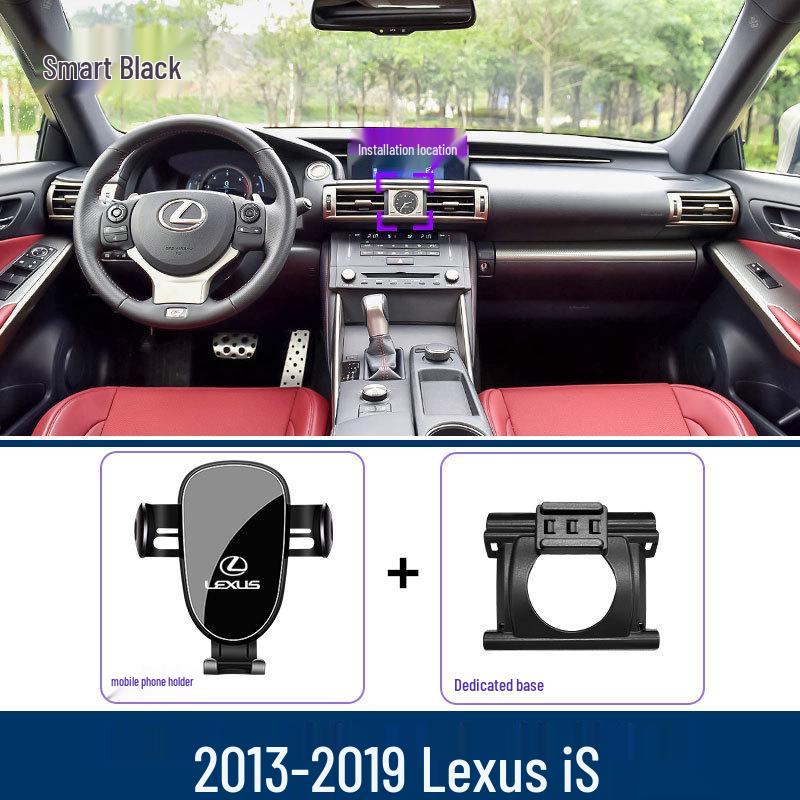 Suport Dedicat pentru Telefon Auto Lexus iS cu Bază Specifică Vehiculului - Durabil și Stabil