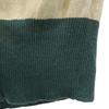 MAX MARA Five-quarter sleeve knit cardigan S Green x beige Women Used