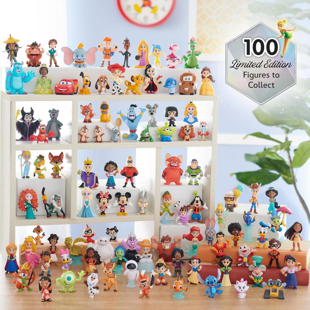 Just Play Disney 100 Years of Comedy Celebration Collection, Limited Edition 8-Piece Figure Set, Kids' Toys, Ages 3 and Up