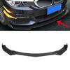 Universal Lip Body Kit for Cars Glossy Black ABS Front Lip Split Body Kit Spoiler Glossy Black Fits Universal