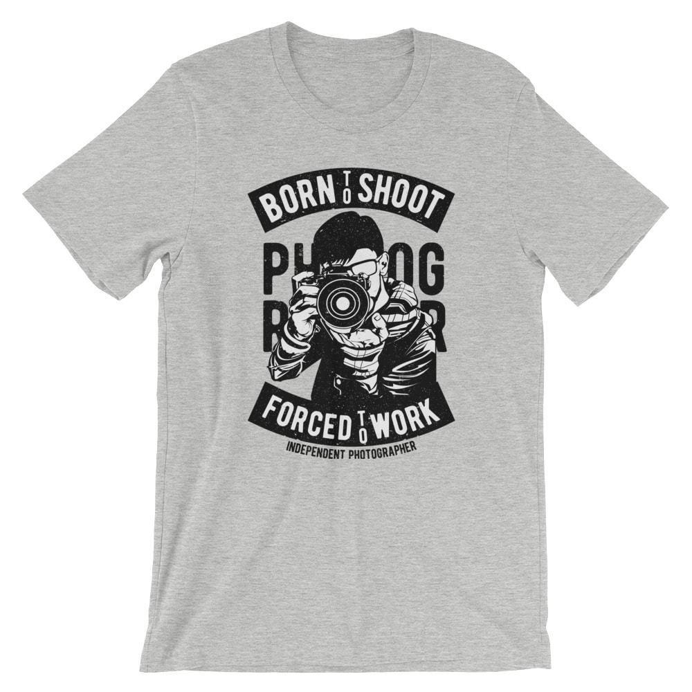 

Born To Shoot T-Shirt. 100% Cotton Premium Tee NEW L