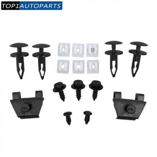 17pcs Bumper Fender Screw Rivet Fastener Clips Fits For Toyota Corolla 09-19 New