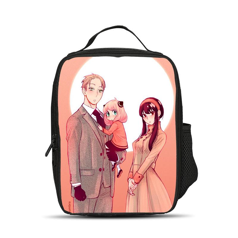 SPY×FAMILY IJszak Lunchtas Veelzijdig Cartoon Grote Capaciteit Sterke Prestaties Beste Cadeau voor Jongens en Meisjes School Verjaardag