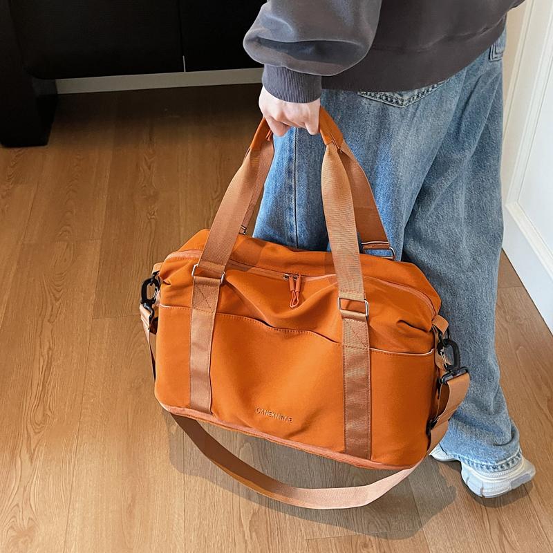 Large Capacity Short Distance Travel Bag Storage Bag Lightweight Sports Crossbody Fitness Bag