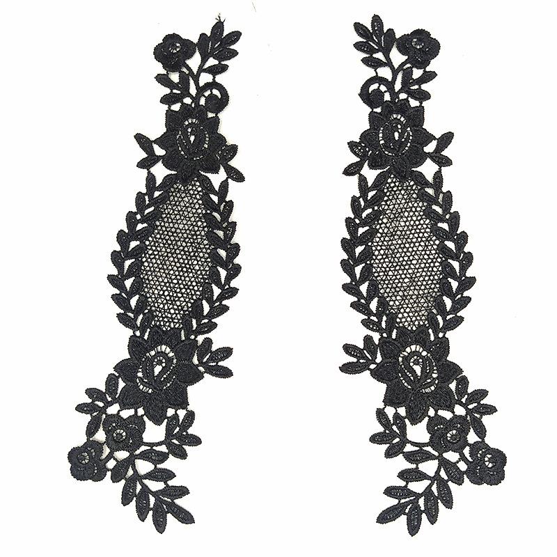 Water-soluble lace flower three-dimensional hollow embroidery collar DIY lace accessories embroidered flowers