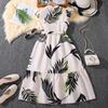 Europäisches & Amerikanisches Sommerkleid für Große Mädchen, Kurzarm, Bedruckt - Neuer Stil, Heißer Verkäufer