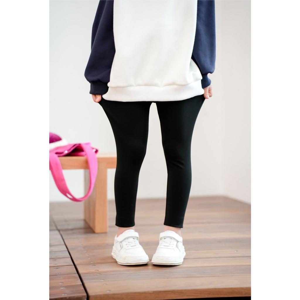 Spring and Autumn Girls' Pants Candy Colored Matte Warm Children's Bottom Pants Cotton Can Be Worn Inside Out Children's Pants