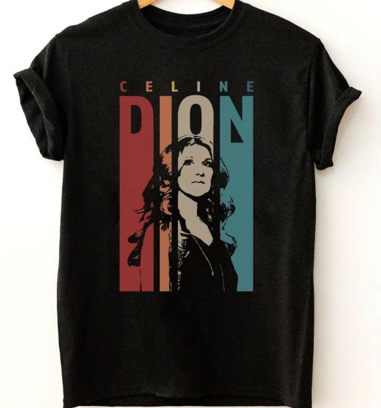

Vintage Celine Dion 100% Cotton T-shirt Mens Tees Top Cotton For men Women All Size S-2345XL 4XL