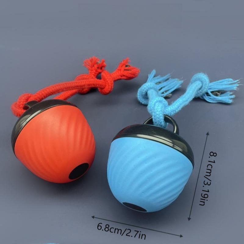 Dog Toys Bite Resistant Ball Electric Dog Glow Teasing Device for Relieving Boredom Pet Cat Toys for Walking for Jumping Balls