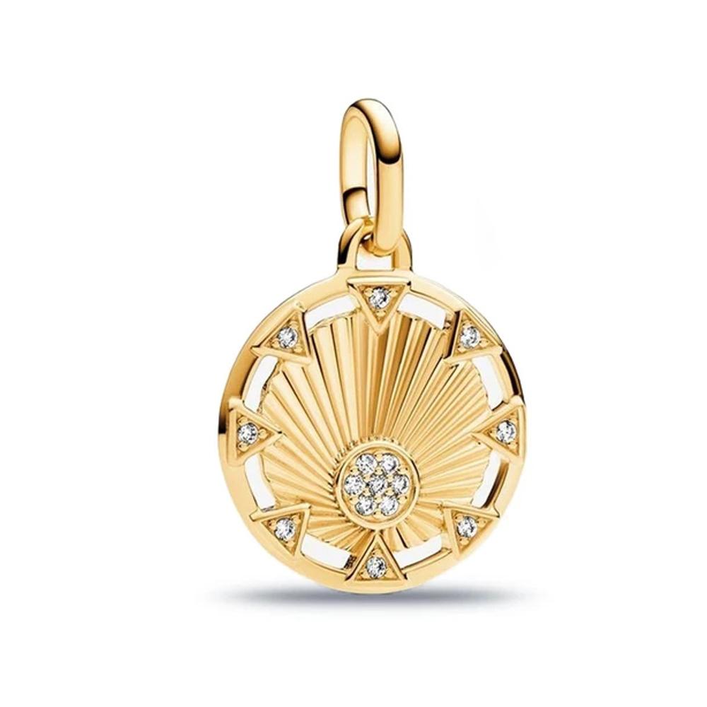 New Copper Pentagram Sun Clover Me Series Accessories Mini Pendant Is Suitable For Original Me Charm Bracelets And Necklaces