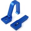 LIRU Motorcycle Front Brake Hose Cable Clamp Aluminum Line Guide Holder Black for Yamaha YZ250F 1994-1996, YZ250F 2000-2003, YZ80 1993-2001, YZ85