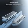 High-End Alloy Hidden Temporary Phone Number Plate for Car Parking