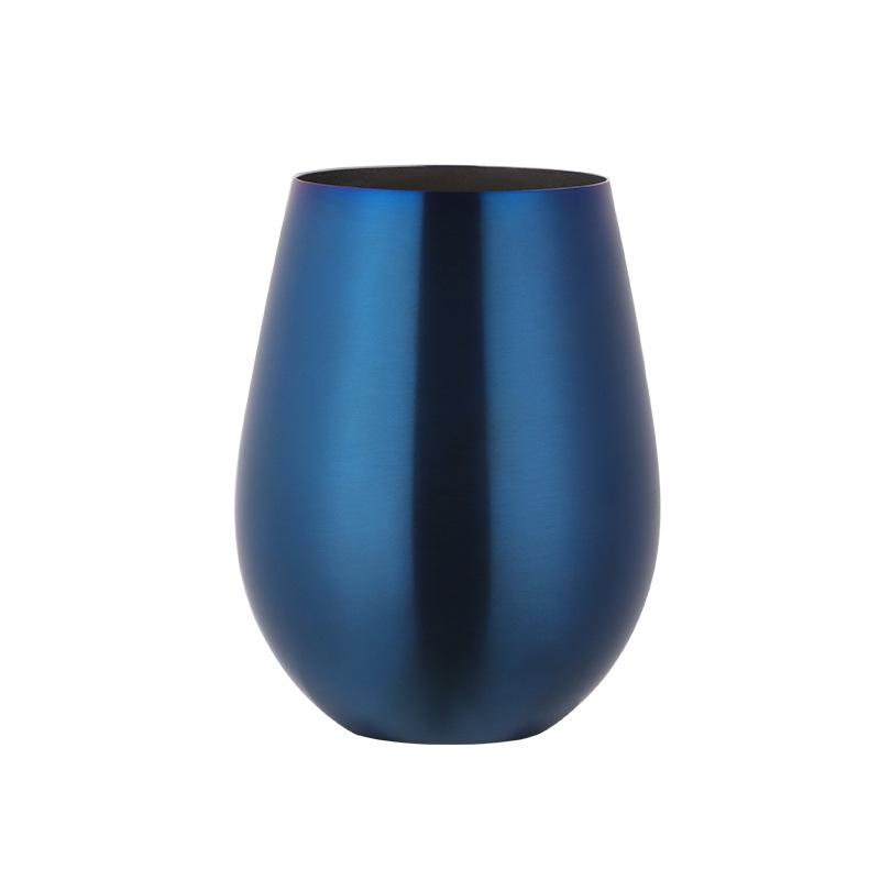 Creative 304 Stainless Steel Beer Mug - 500ml Large Capacity for Home and Bar Use