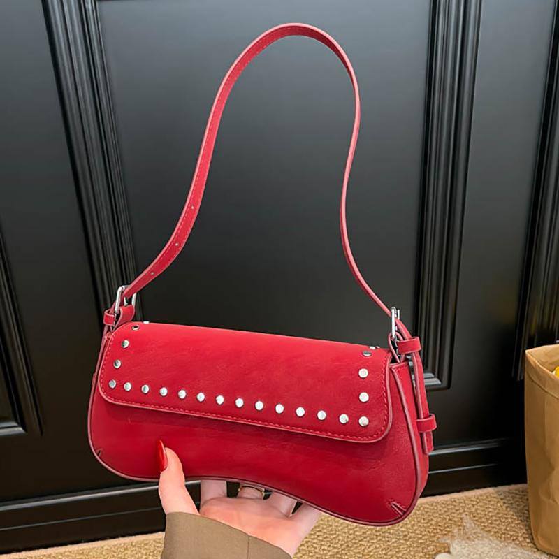 2026 New Classic Fashion Retro Shoulder Bags Niche High-end Women's Underarm Bags Minimalist Versatile Practical Shoulder Bags