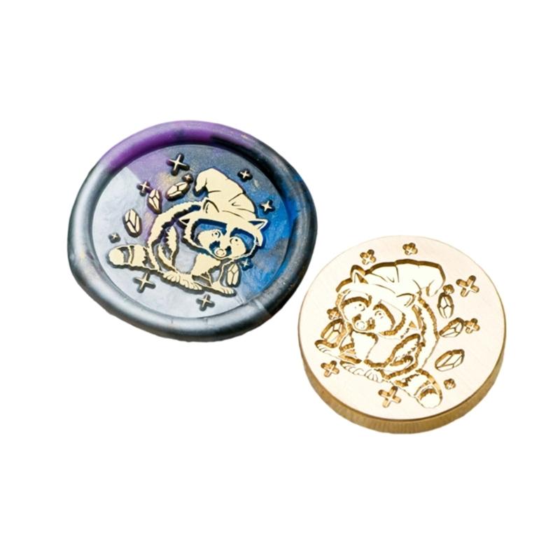 Tierische Serie Wachssiegelstempel Lieblicher Bär Siegelwachsstempel für Einladungen Umschläge Karten Foto Brief Dekoration