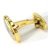 Used YVES SAINT LAURENT cuffs metal gold business