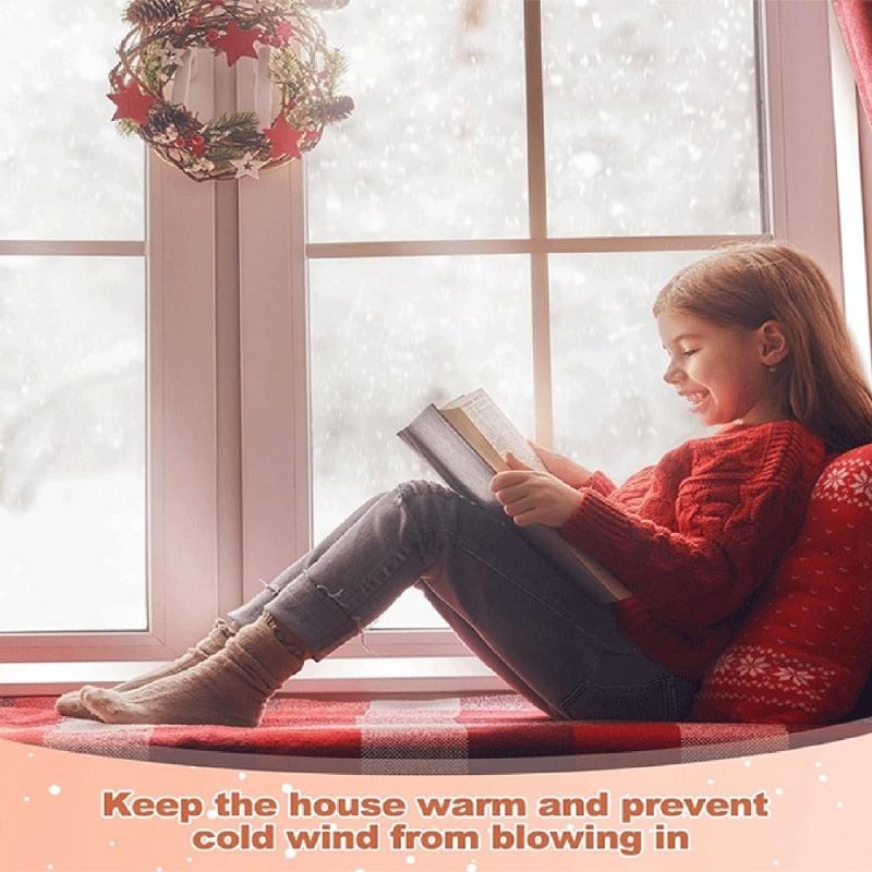 1 Set Versatile Window Heat Insulation Film Shrink Film Thermal Solution Indoor Windproof Warm Films Window Shrink Film