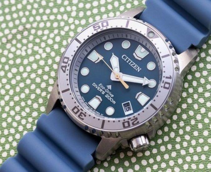 Citizen Promaster Marine 37 mm Blue Dial Lady Watch EO2027-09L