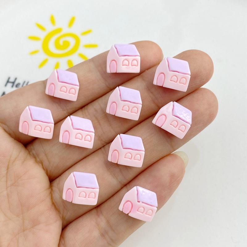 30Pcs New Cute Resin Mini Bee Tree Strawberry Sun Flatback Ornament Jewelry Making Manicure Hairwear Accessories