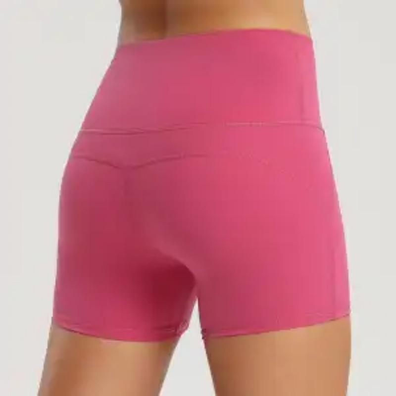 Women Summer High Waist Yoga Shorts Black Stretch Fitness Workout Leggings