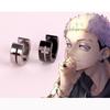 Anime Tokyo Avengers Earrings Accessories Cosplay Mens Womens Jewelry Gifts
