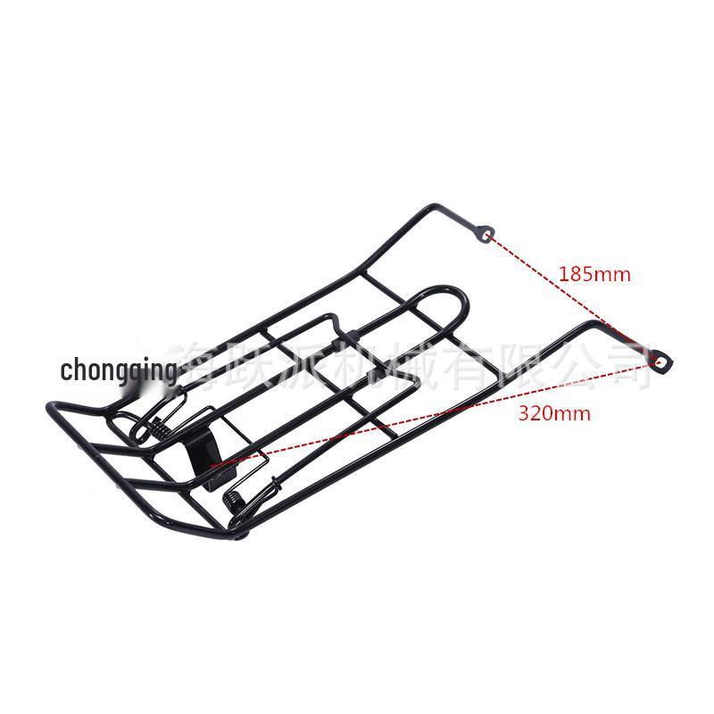 Haiyuepai Motorcycle Accessories for Haojue Xiyun: Luggage Rack, Folder, Magazine Rack, Middle Rack, and Net.