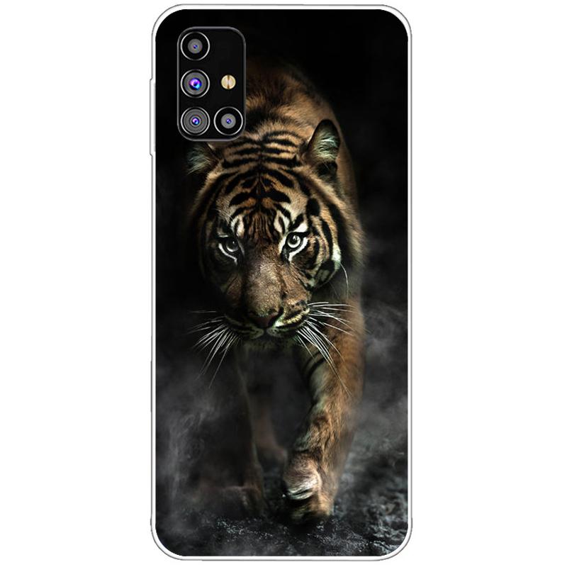 Do Samsung Galaxy A31 A51 A71 Etui Silikonowe Tylne Etui Telefoniczne Do Samsung A315 A515 A715 Miękkie Etui Zderzak Coque z Kreskówką