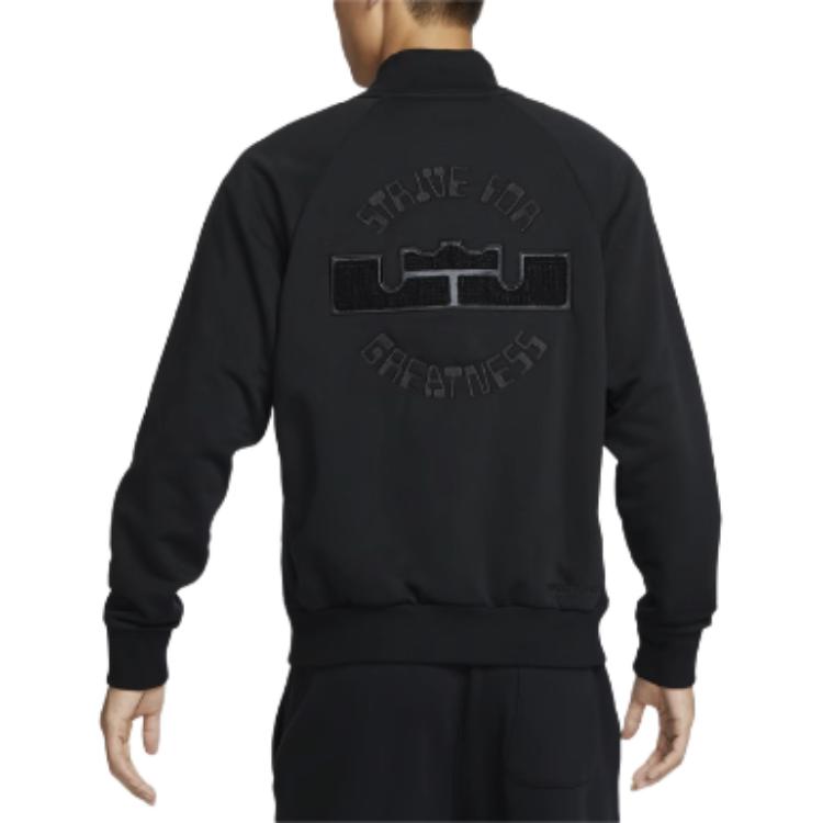 Nike Therma-Fit Standard Issue Warm Soft Comfortable Casual Jacket Men Jacket Black FZ1035010