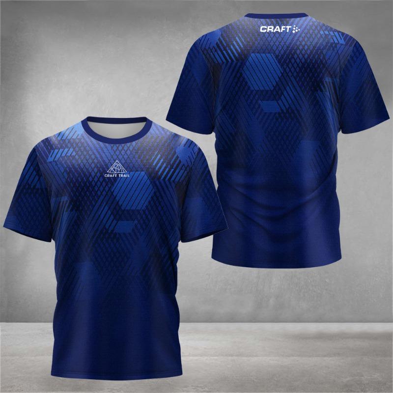 2026 new men's hiking sports letter print comfortable and breathable round neck T-shirt summer outdoor casual top