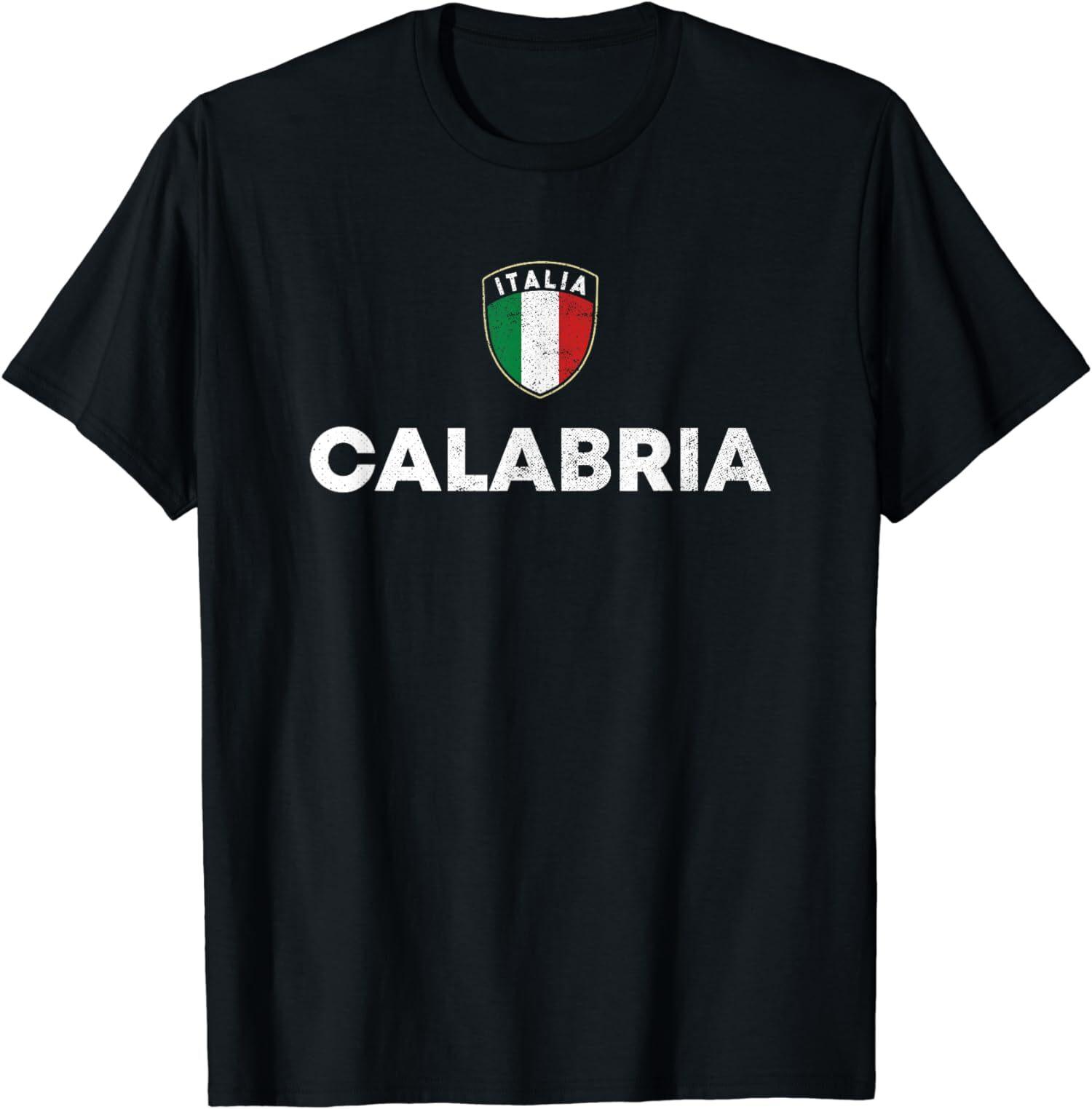 NEW LIMITED Calabria Italia Pride Calabrese Roots Calabrian Heritage T-Shirt XXXL
