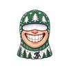 Funny Realistic Old Man Print Ski, 3D Full Face Winter Hat for Cold, Sunglasses Not Included