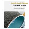 Boho Half Round Doormat Floral Pattern Floor Mat High Quality Welcome Rugs  Indoor Outdoor